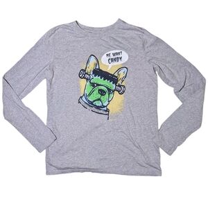 Kid's Lands End Husky Halloween Tee